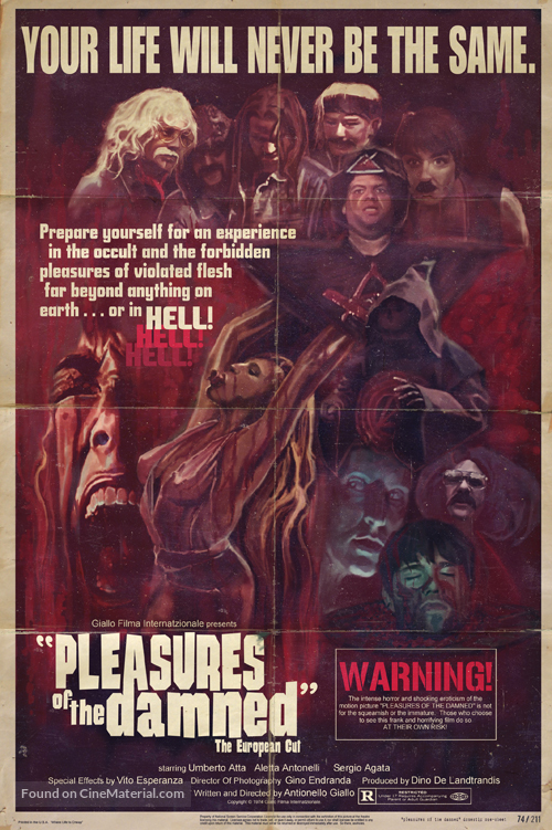Pleasures of the Damned - Movie Poster