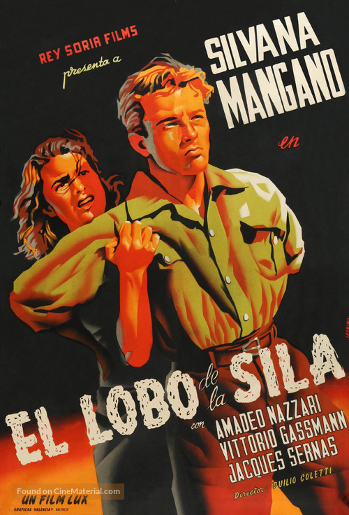 Lupo della Sila, Il - Spanish Movie Poster