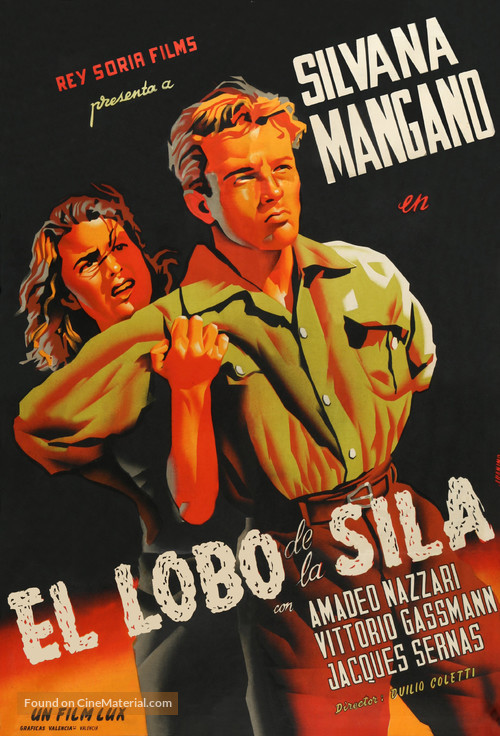 Lupo della Sila, Il - Spanish Movie Poster