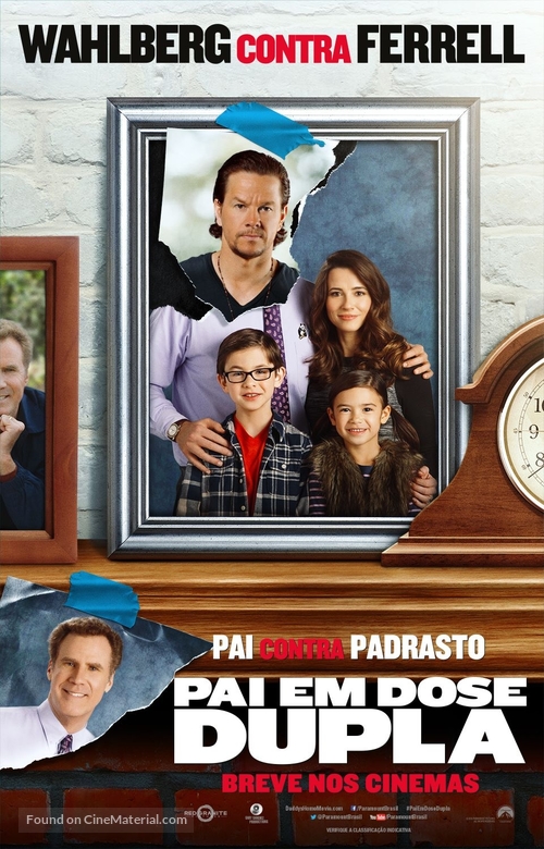 Daddy&#039;s Home - Brazilian Movie Poster