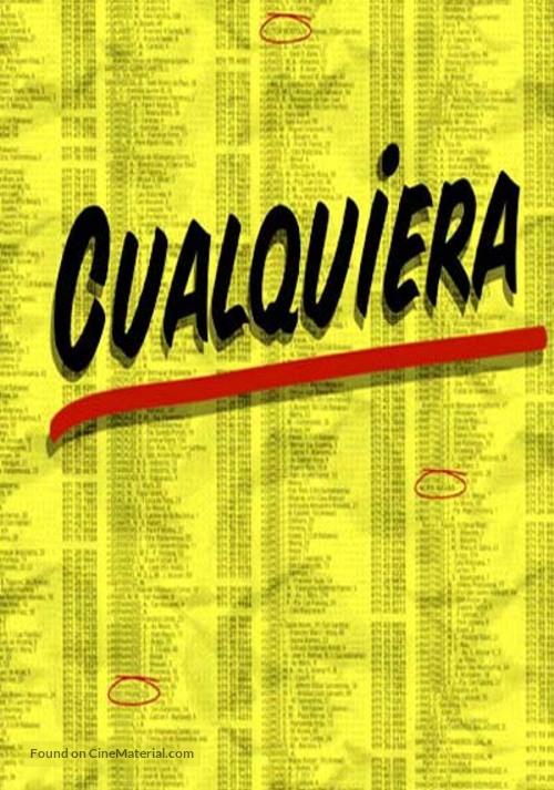 Cualquiera - Spanish poster