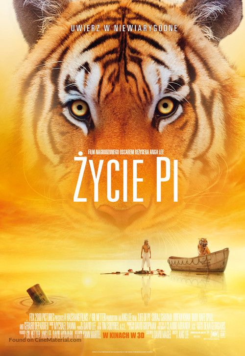 Life of Pi - Polish Movie Poster