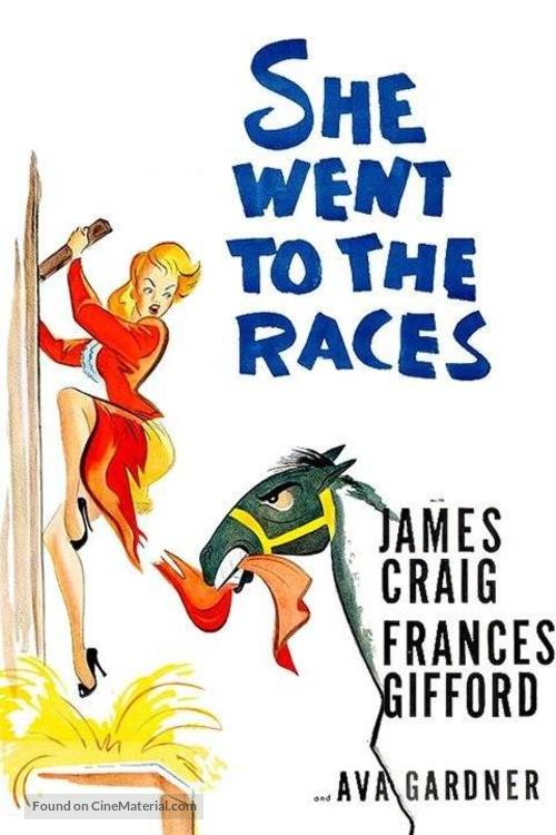 She Went to the Races - Movie Cover