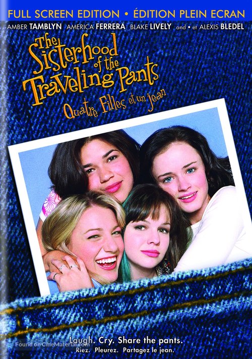 The Sisterhood of the Traveling Pants - Canadian Movie Cover