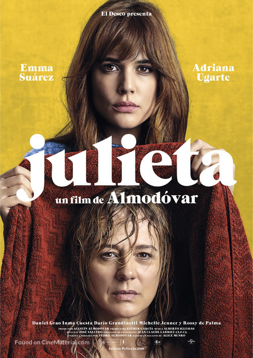 Julieta - Argentinian Movie Poster