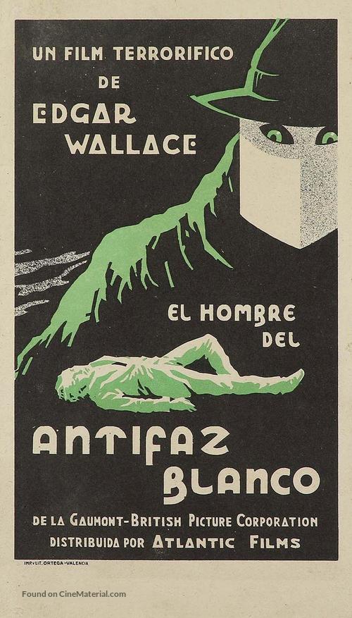 White Face - Spanish Movie Poster