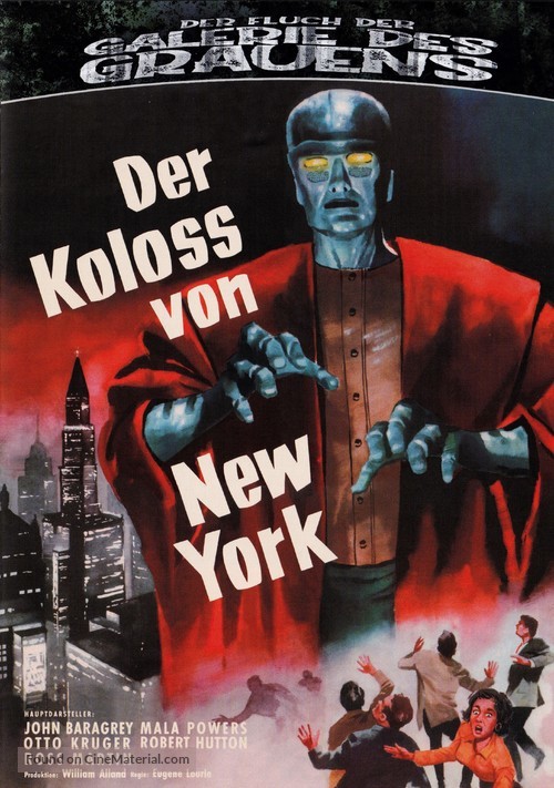 The Colossus of New York - German Blu-Ray movie cover