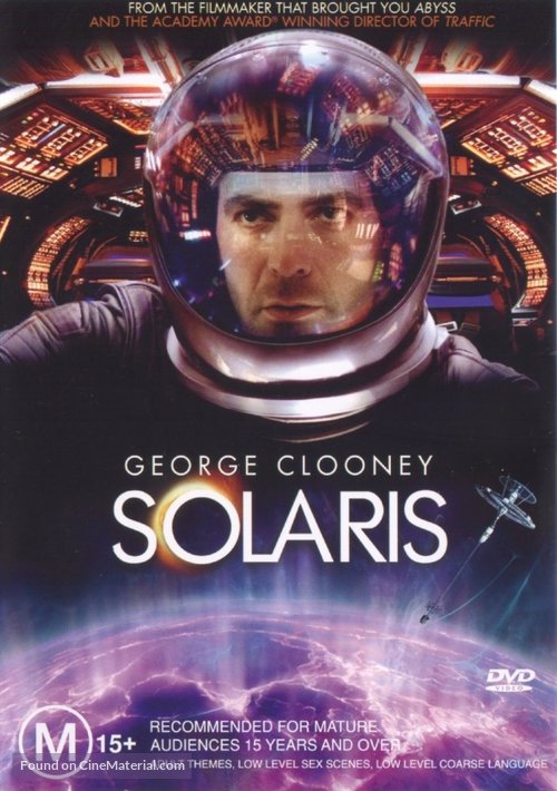 Solaris - Australian DVD movie cover