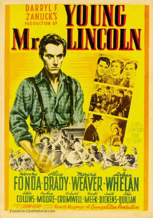 Young Mr. Lincoln - Movie Poster