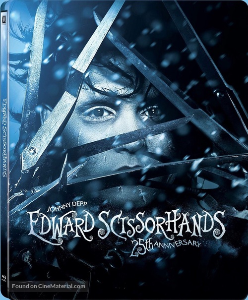 Edward Scissorhands - Czech Blu-Ray movie cover