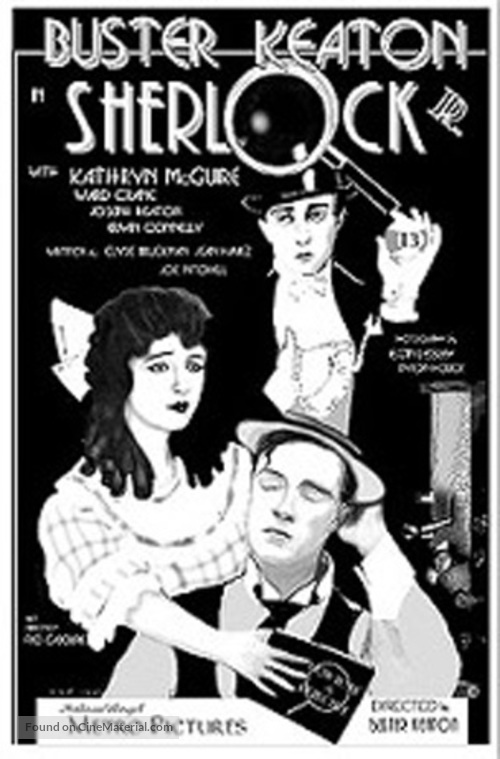 Sherlock Jr. - poster