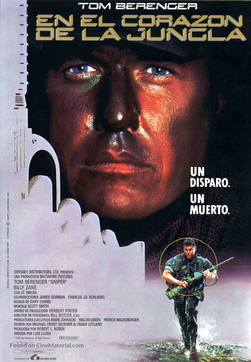 Sniper - Spanish Movie Poster