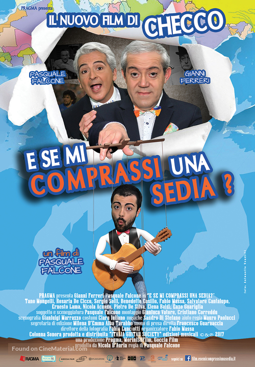 E se mi comprassi una sedia? - Italian Movie Poster