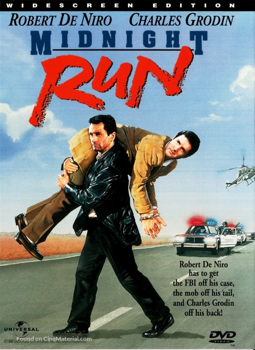 Midnight Run - DVD movie cover