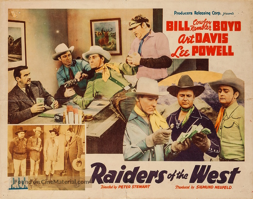 Raiders of the West - Movie Poster