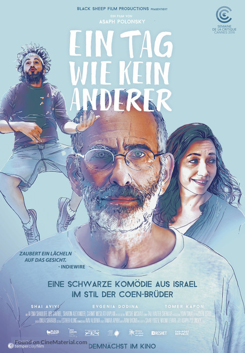 Shavua ve Yom - German Movie Poster