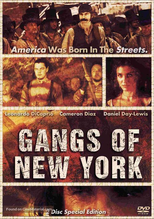 Gangs Of New York - DVD movie cover
