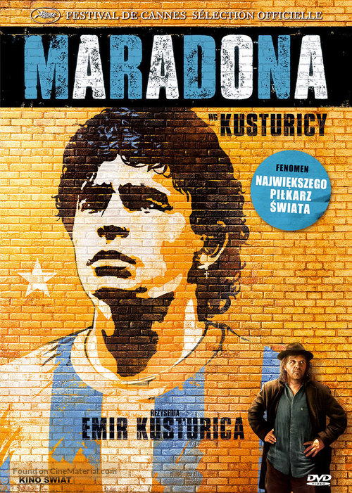 Maradona by Kusturica - Polish DVD movie cover