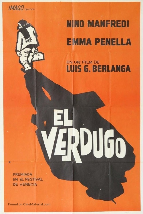 El verdugo - Argentinian Movie Poster