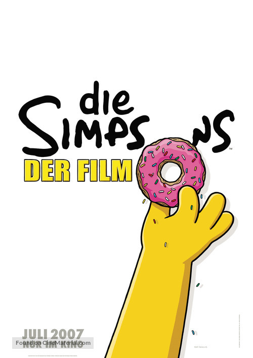 The Simpsons Movie - German Movie Poster