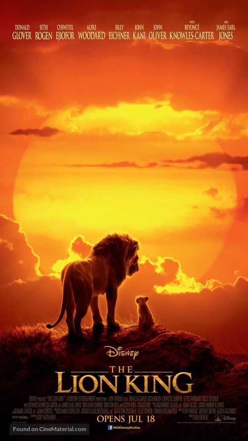 The Lion King - Singaporean Movie Poster