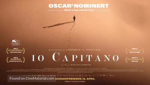 Io capitano - Norwegian Movie Poster