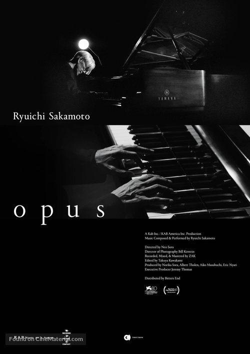 Ryuichi Sakamoto | Opus - Movie Poster