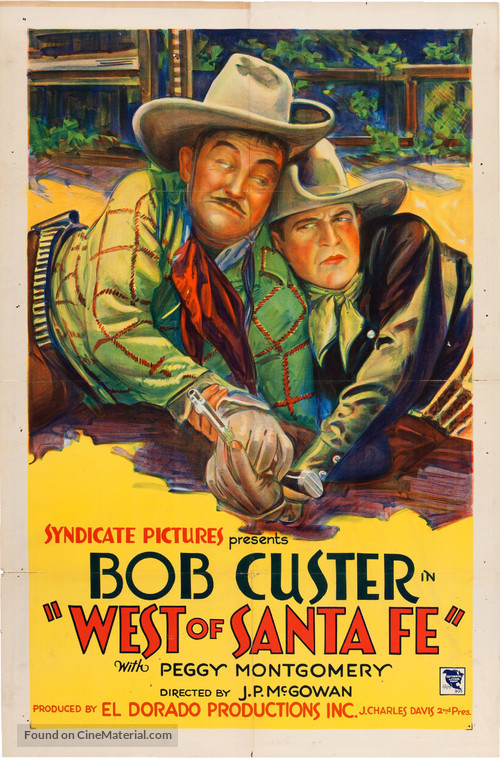 West of Santa Fe - Movie Poster