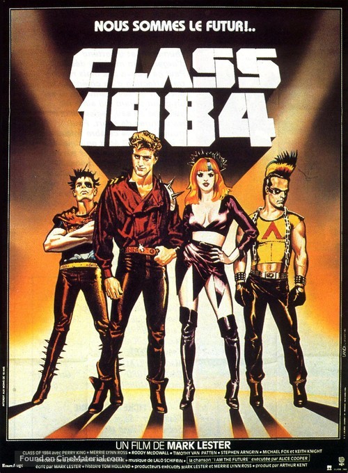 Class of 1984 - French Movie Poster