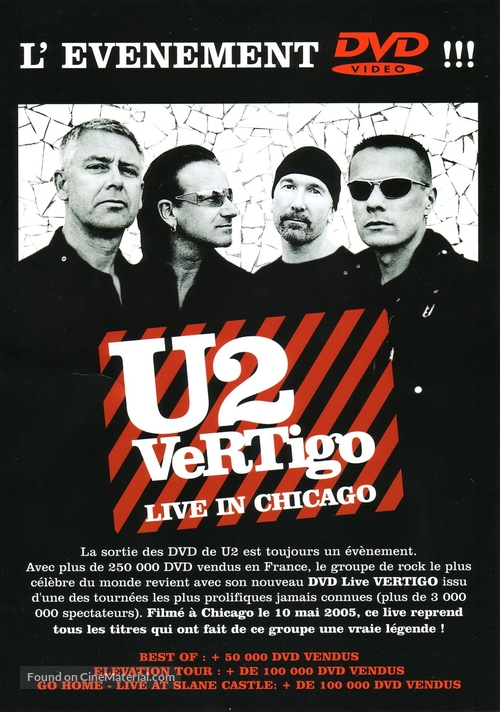 Vertigo 2005: U2 Live from Chicago - Spanish Movie Cover
