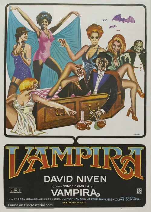 Vampira - Spanish Movie Poster