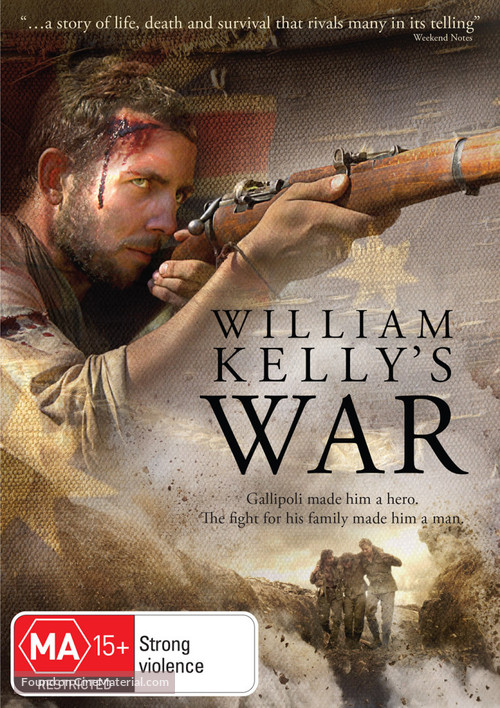 William Kelly&#039;s War - Australian DVD movie cover