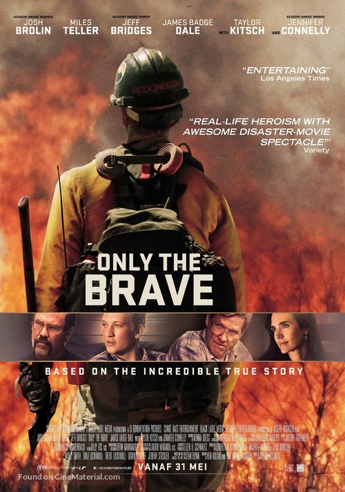 Only the Brave - Dutch Movie Poster