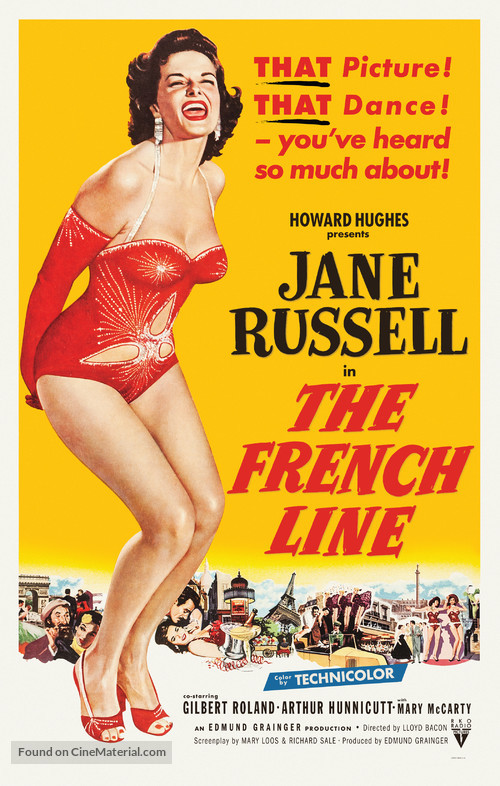 The French Line - Movie Poster