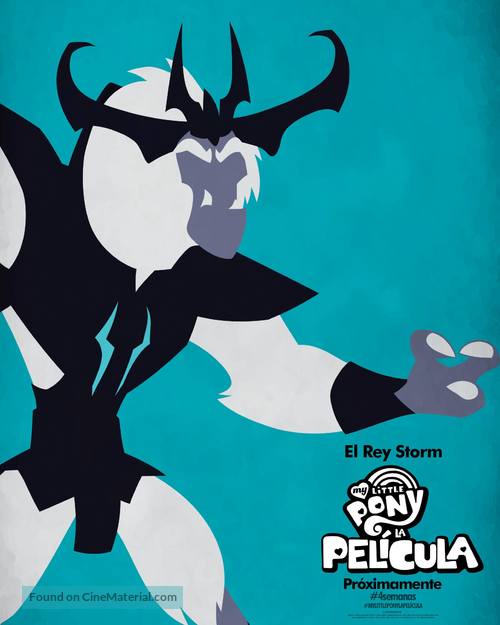 My Little Pony : The Movie - Mexican Movie Poster