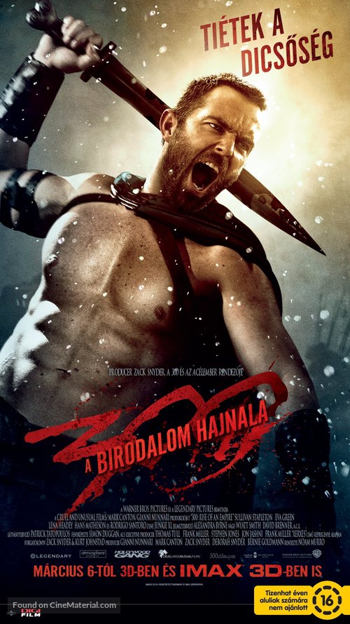 300: Rise of an Empire - Hungarian Movie Poster