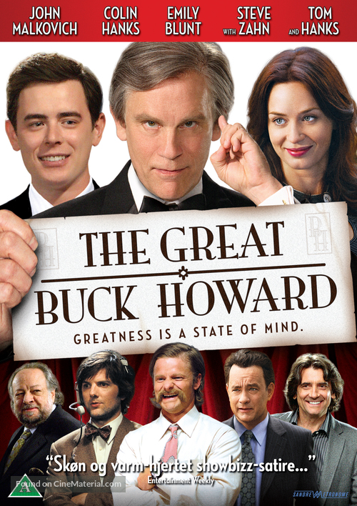 The Great Buck Howard - Danish Movie Cover