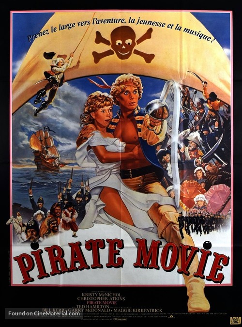 The Pirate Movie - French Movie Poster