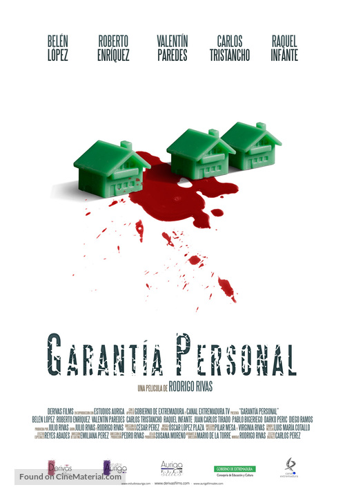 Garant&iacute;a personal - Spanish Movie Poster