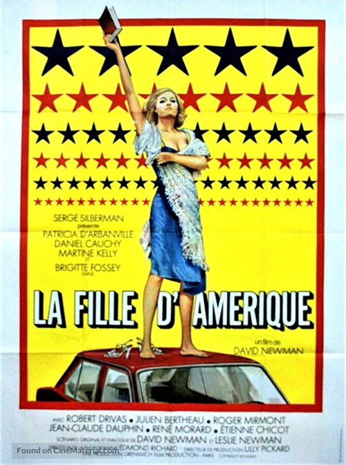 La fille d&#039;Am&eacute;rique - French Movie Poster