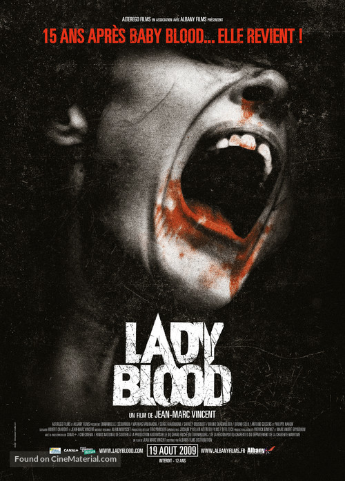 Lady Blood - French Movie Poster