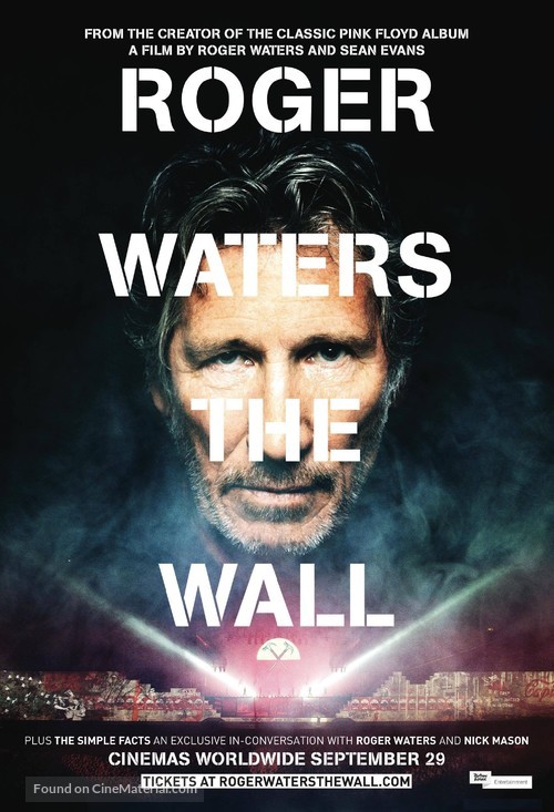 Roger Waters the Wall - British Movie Poster