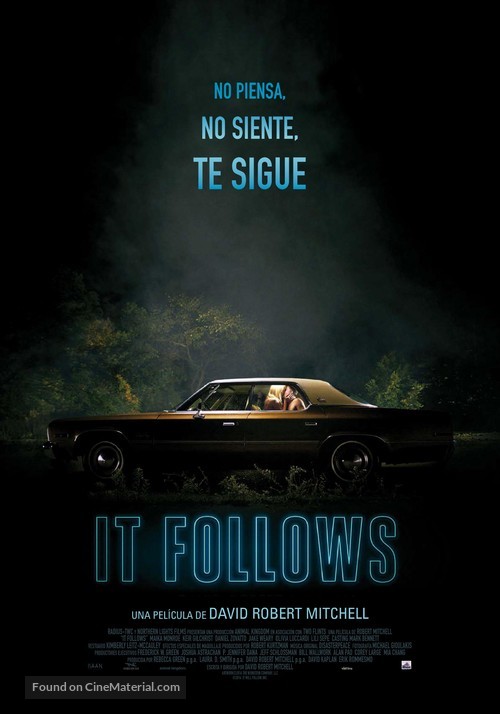 It Follows - Spanish Movie Poster