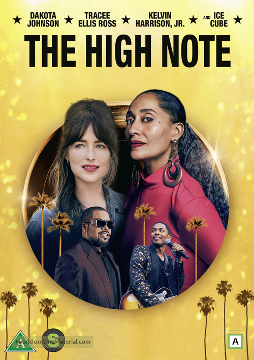 The High Note - Danish DVD movie cover