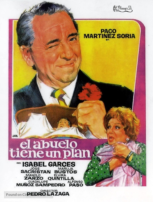 Abuelo tiene un plan, El - Spanish Movie Poster