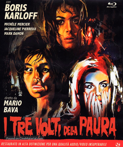 I tre volti della paura - Italian Blu-Ray movie cover