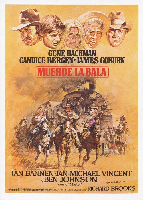 Bite the Bullet - Spanish Movie Poster