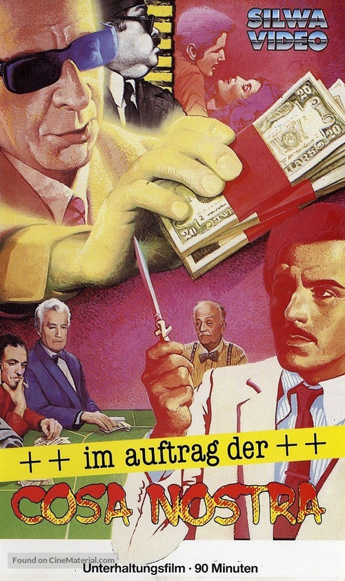 Cose di Cosa Nostra - German VHS movie cover