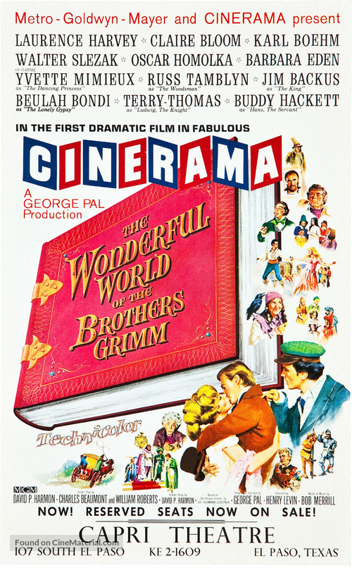 The Wonderful World of the Brothers Grimm - Movie Poster