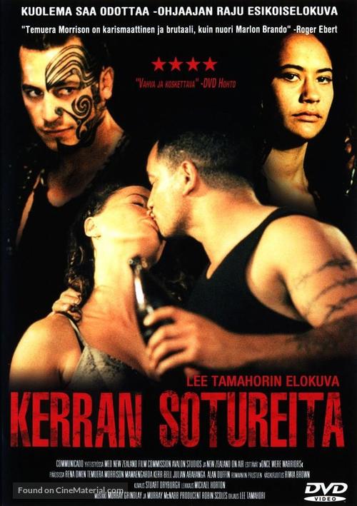 Once Were Warriors - Finnish DVD movie cover